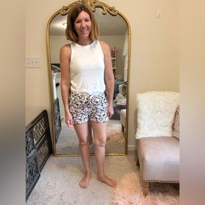 Joe b Floral elastic waist Shorts